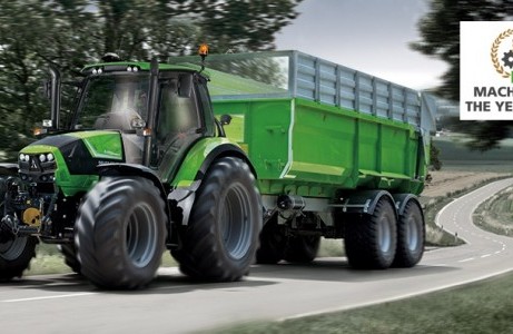 Трактор Deutz-Fahr 6 серии с трансмиссией Cshift был признан «машиной 2016 года».