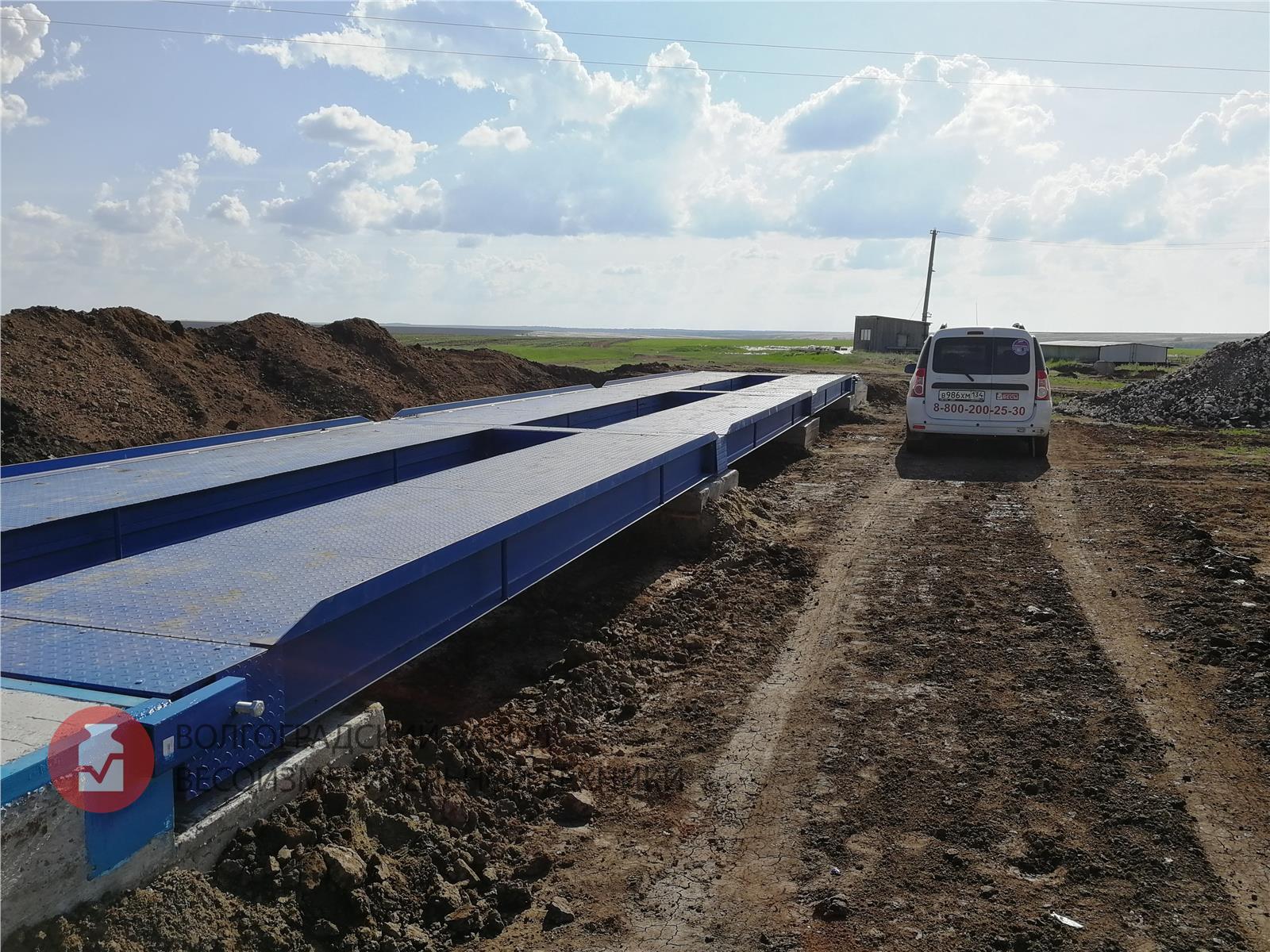 Автомобильные весы 80 тонн для грузовых машин